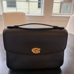 Coach Cassie Pebbled Black Leather *Excellent Condition/Priced to Sell